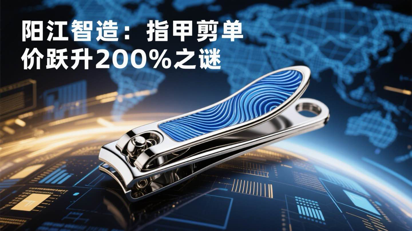 《杭州刀剪产业带升级：指甲剪出口单价提升200%的秘密》---迁岸指甲剪定制工厂