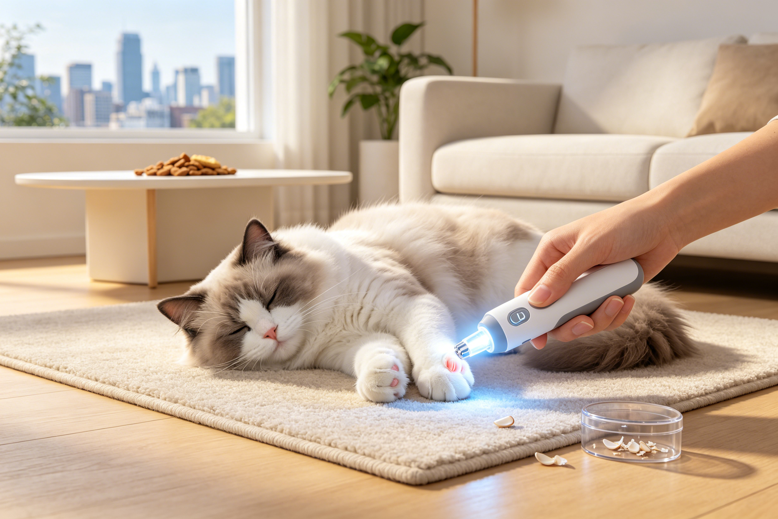 From “Made in China” to “Global Beloved”: How the LED Pet Nail Grinder is Conquering the High-End European and American Markets via Cross-Border E-commerce