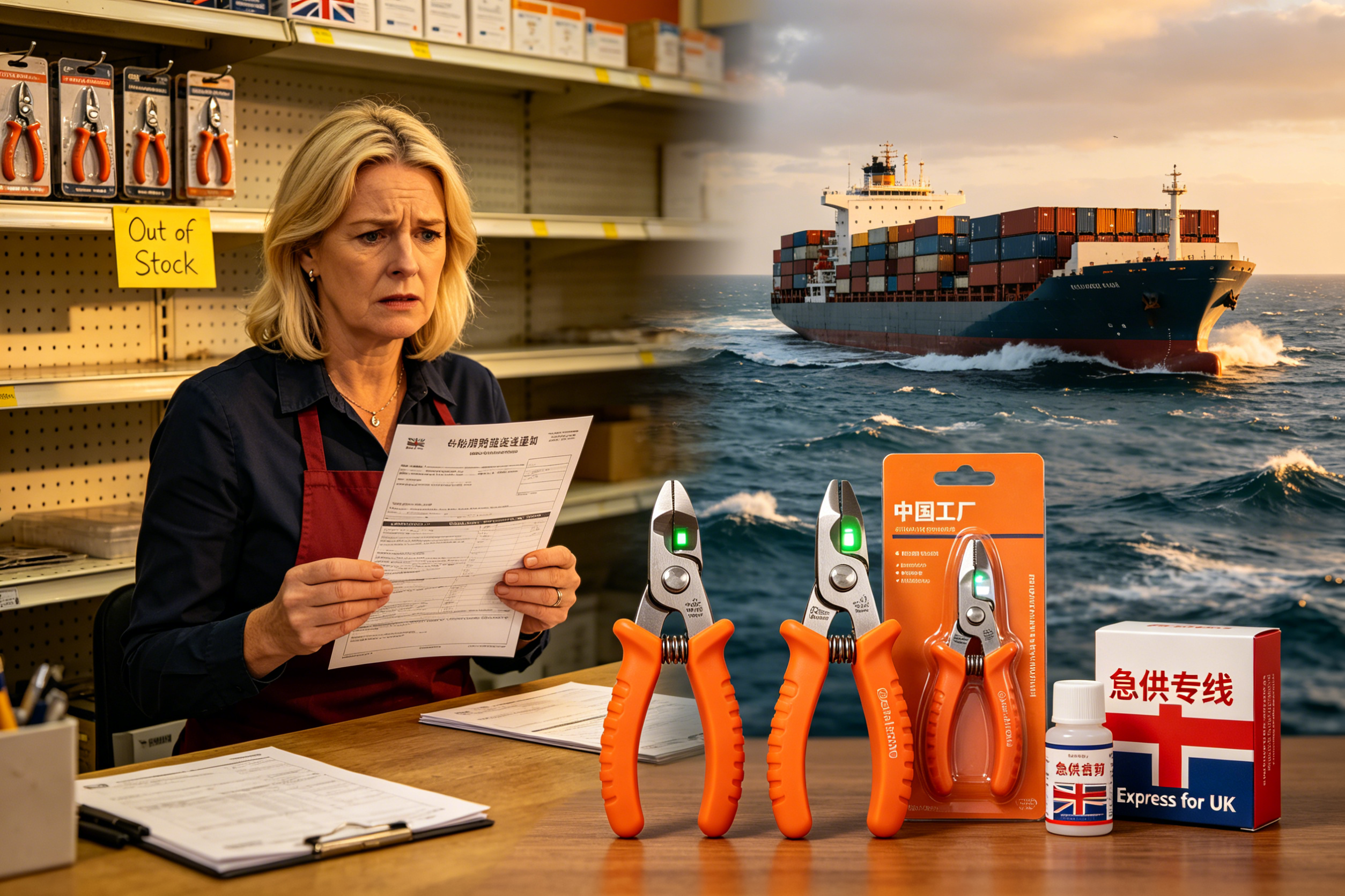 The 49-Day Creep: How the Cape of Good Hope Detour Is Breaking UK Pet Nail Clipper Stock—and Why Chinese Sellers Have a Once-in-a-Decade Window